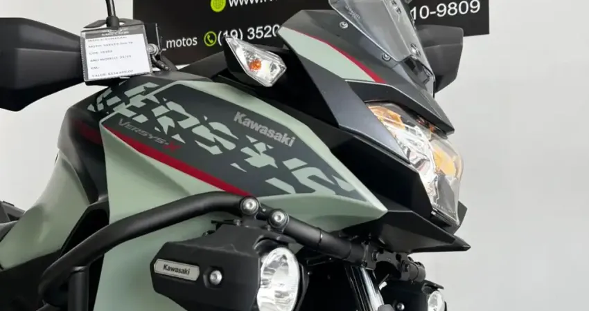 KAWASAKI VERSYS 300 X TOURER CINZA 2023