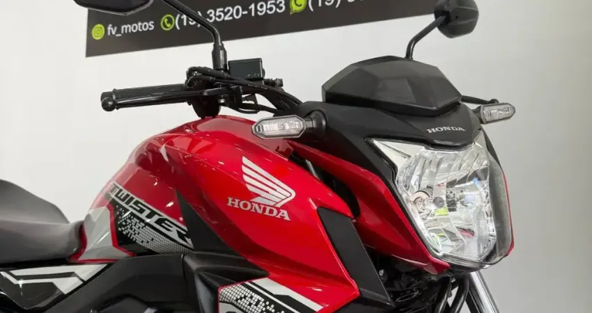 HONDA CB 250F TWISTER CBS 2021 VERMELHA