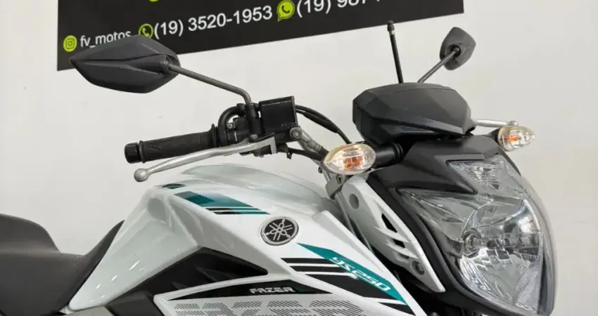 YAMAHA YS 250 FAZER 2016 BRANCA