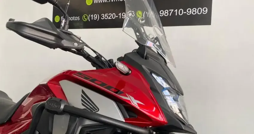 HONDA CB 500X VERMELHA 2022