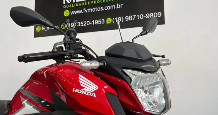 HONDA CB 250 TWISTER VERMELHA 2017