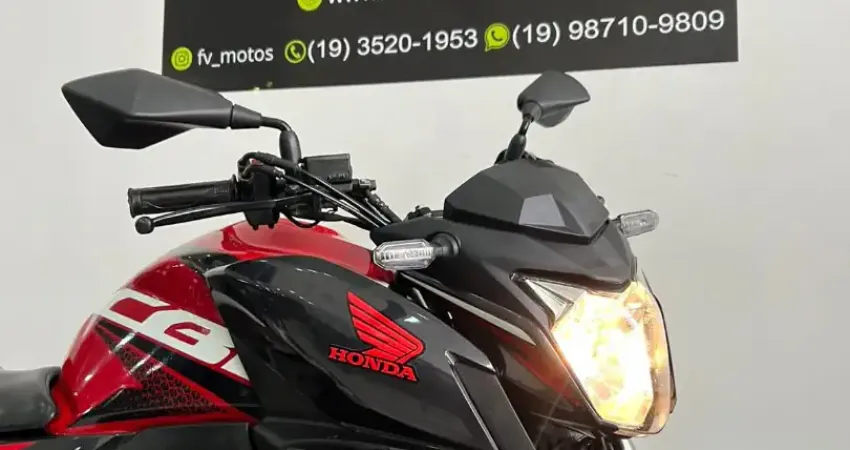 HONDA CB 250 TWISTER CBS VERMELHA 2020