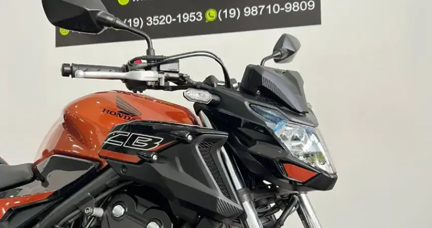 HONDA CB 500F ABS LARANJA 2021