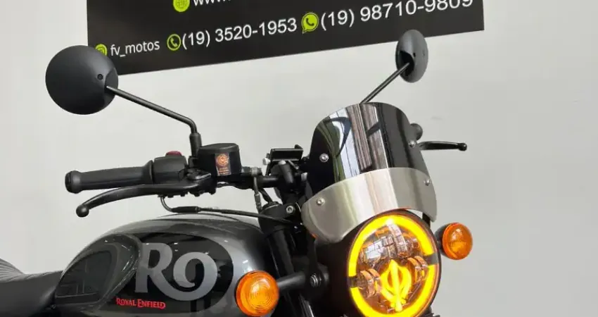 ROYAL ENFIELD HUNTER 350 ABS CINZA 2025