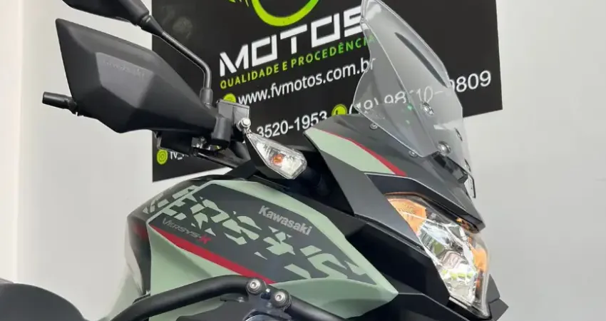 KAWASAKI VERSYS 300X TOURER CINZA 2023