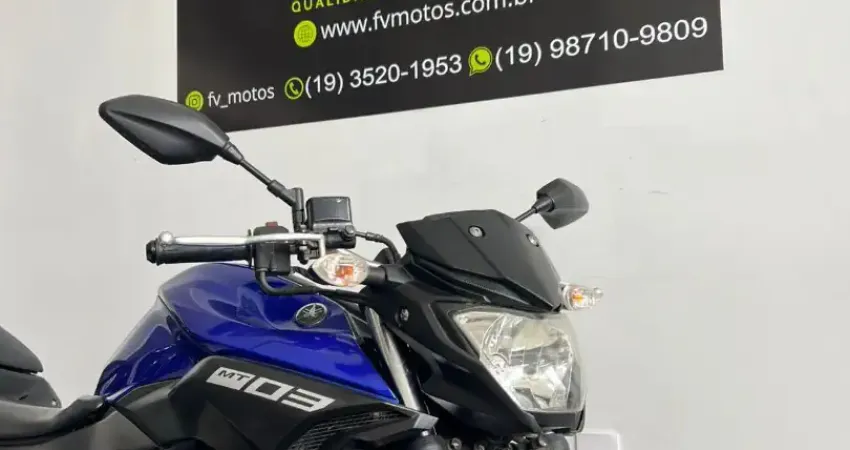 YAMAHA MT-03 AZUL 2020