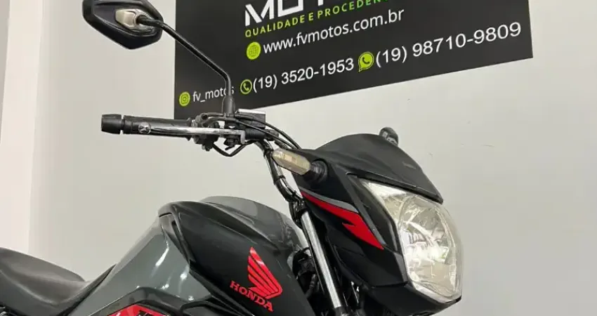 HONDA CG 160 FAN CINZA 2021