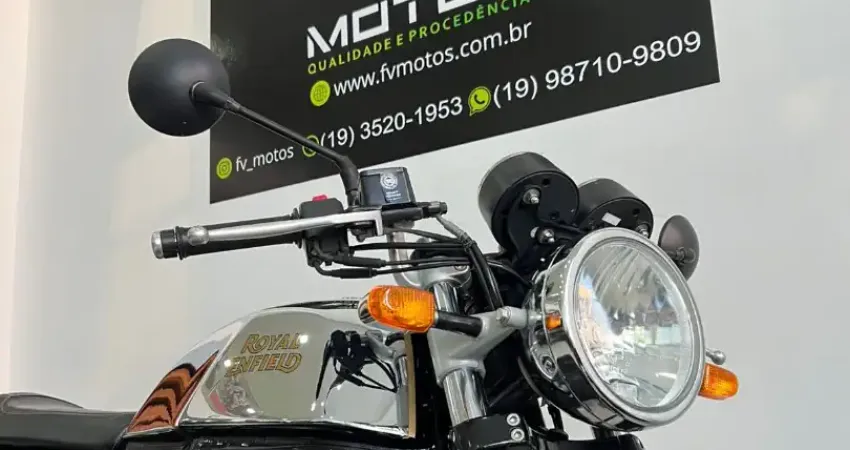 ROYAL ENFIELD CONTINENTAL GT 650 PRATA 2023