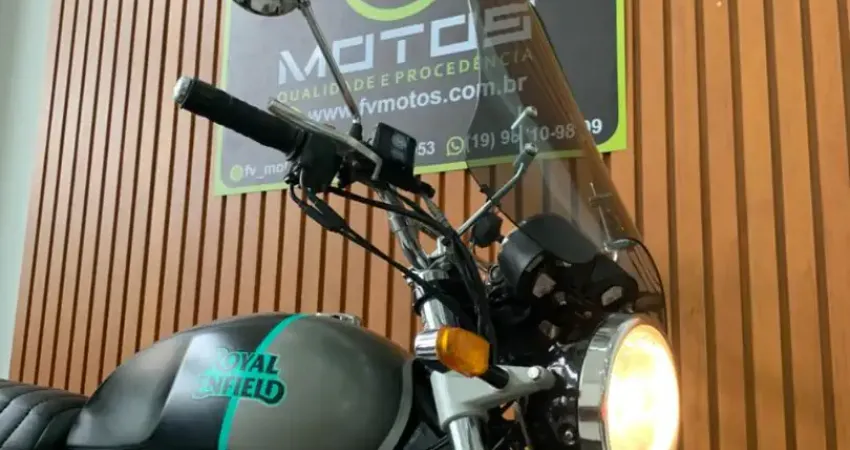 ROYAL ENFIELD INTERCEPTOR CINZA 650 2023