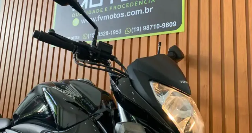 HONDA CB 300R PRETA 2015 DE LEILÃO