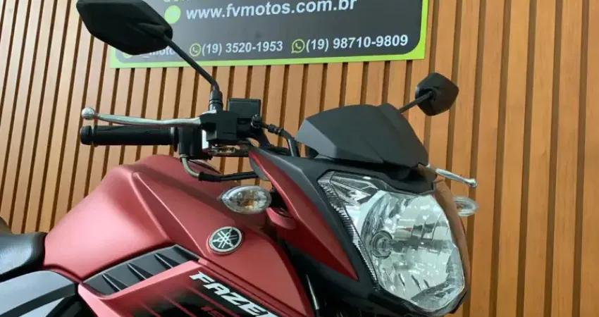 YAMAHA YS 150 FAZER SED VERMELHA 2023