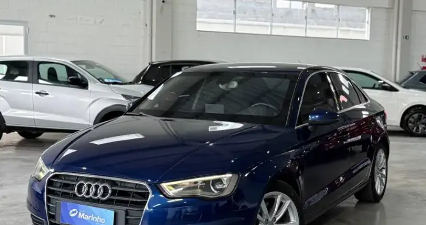  AUDI A3 AMBITION 2016 — LUXO, DESEMPENHO E ELEGÂNCIA ALEMÃ EM UM SÓ CARRO! 