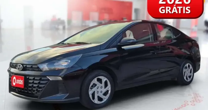 Hyundai Hb20s 2025 1.0 12v flex comfort plus manual