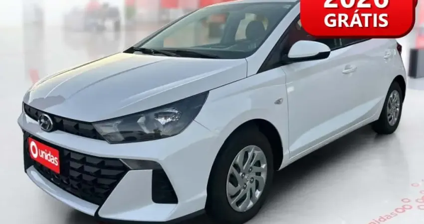 Hyundai Hb20 2025 1.0 12v flex sense plus manual