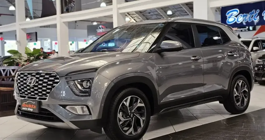HYUNDAI CRETA Platinum 1.0 TB 12V Flex Aut.um SUV que se destaca por sua proposta ousada e um conjun