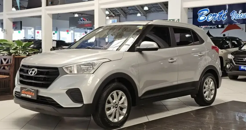 HYUNDAI CRETA 1.6 16V FLEX SMART AUTOMÁTICOo SUV que combina um design moderno e elegante