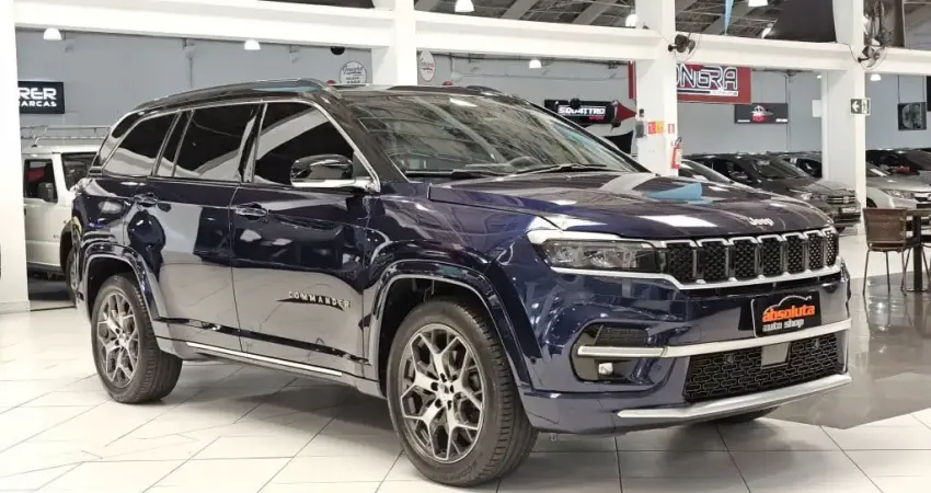 JEEP COMMANDER Overland T270 1.3 TB Flex Aut.  Seu SUV de 7 lugares premium
