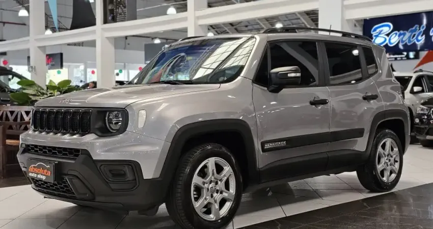 JEEP RENEGADE Sport T270 1.3 TB 4x2 Flex Aut. Se destaca no mercado de SUVs por sua combinação de de