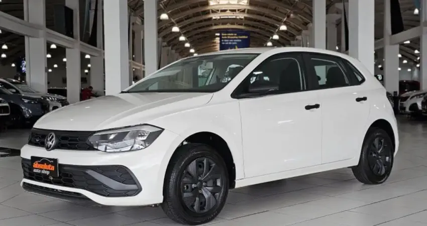 VOLKSWAGEN POLO 1.0 MPI TRACK MANUAL 2024 é uma excelente opção para quem busca um carro de entrada 