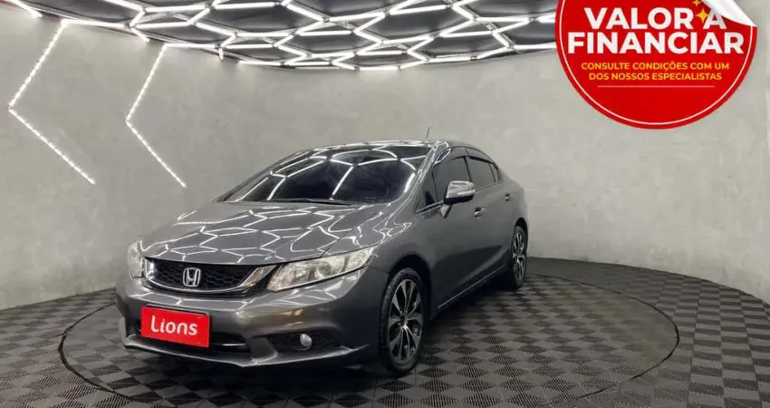 HONDA CIVIC 2.0 LXR SEDAN 16V 4P