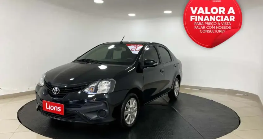TOYOTA ETIOS 1.5 X PLUS SEDAN 16V 4P