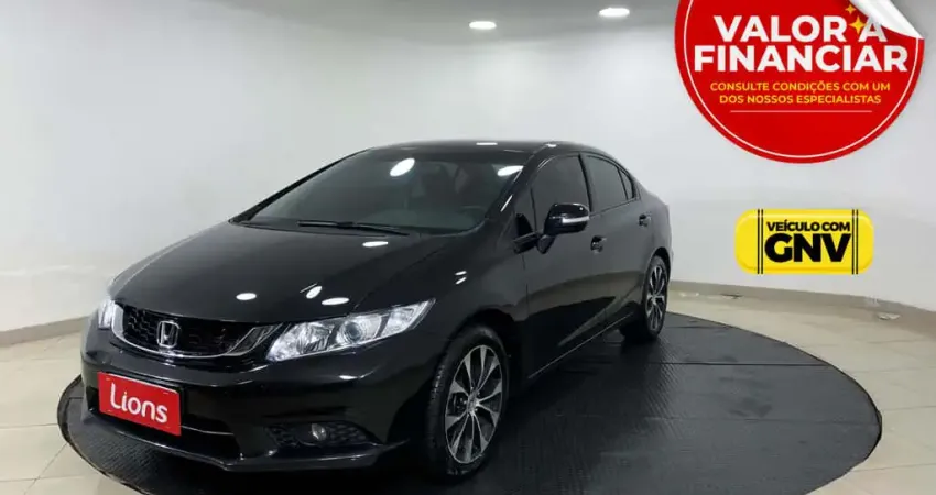 HONDA CIVIC 2.0 LXR SEDAN 16V 4P