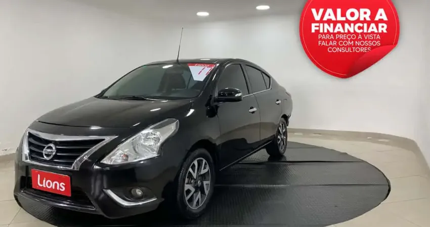 NISSAN VERSA 1.6 SV FLEXSTART 16V 4P