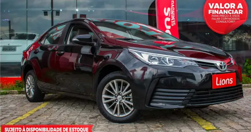 TOYOTA COROLLA 1.8 GLI UPPER 16V 4P