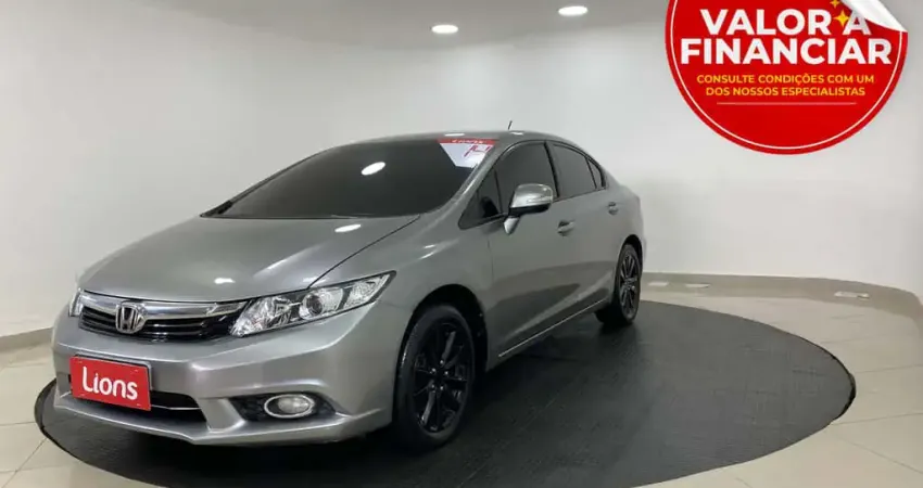 HONDA CIVIC 2.0 LXR SEDAN 16V 4P