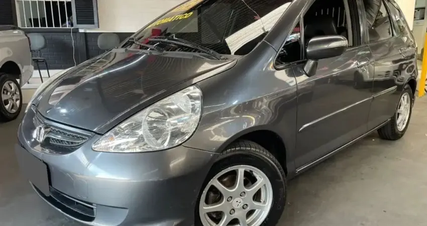 FIT EX 1.5 2008 CINZA AUTOMATICO