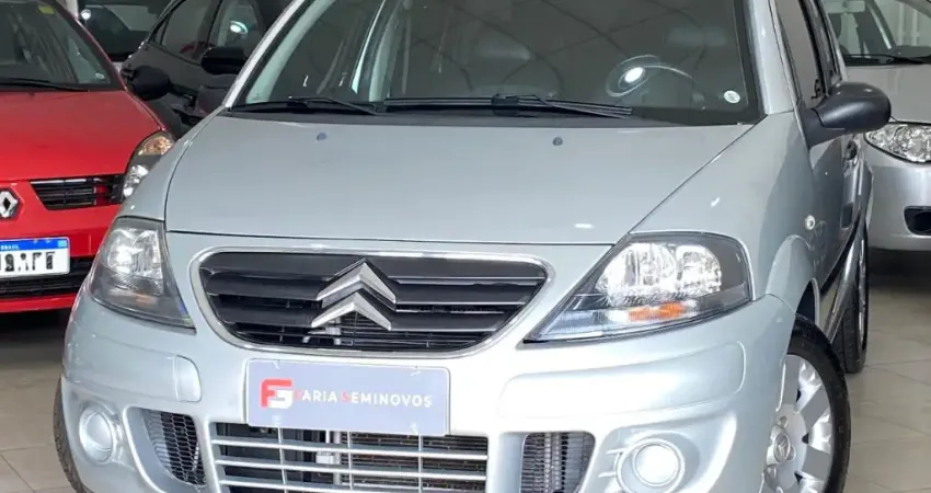 CITROEN C3 1.4 GLX MANUAL 2012 C/ MUITA QUALIDADE - CARRO C/ BAIXÍSSIMO KM - CAUTELAR 100% APROVADO.