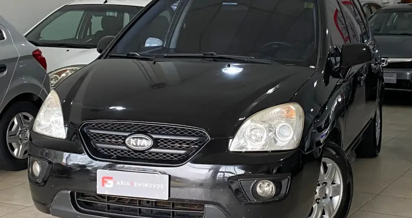 KIA CARENS 2.0 AUT 7 LUGARES - CARRO EM ÓTIMO ESTADO - REVISADO E COM CAUTELAR 100% APROVADO