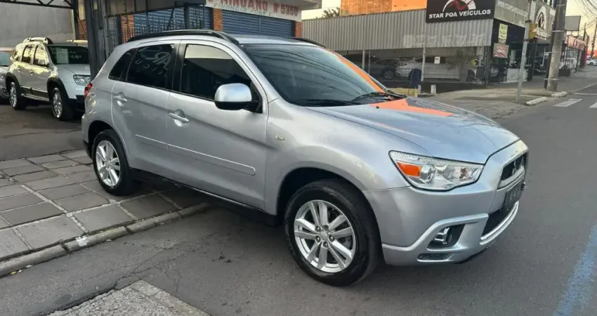 Asx 2.0 Aut 2012 -Gasolina, som e troca de marchas no volante-