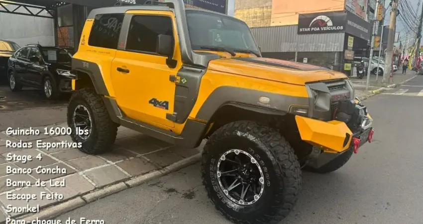 Troller 3.2 4x4 2015 -GUINCHO 16000 LBS*RODAS ESPORTIVA*STAGE 4*BANCO CONCHA *BARRA DE LED*ESCAPE FE
