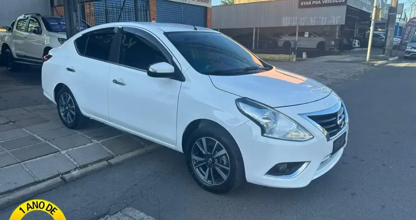 Versa SL 1.6 2018 - Revisões ate 70 mil km, mega espaçoso e super econômico- 