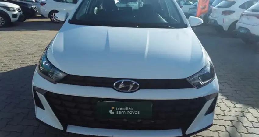Hyundai Hb20 2025 1.0 12v flex comfort plus manual