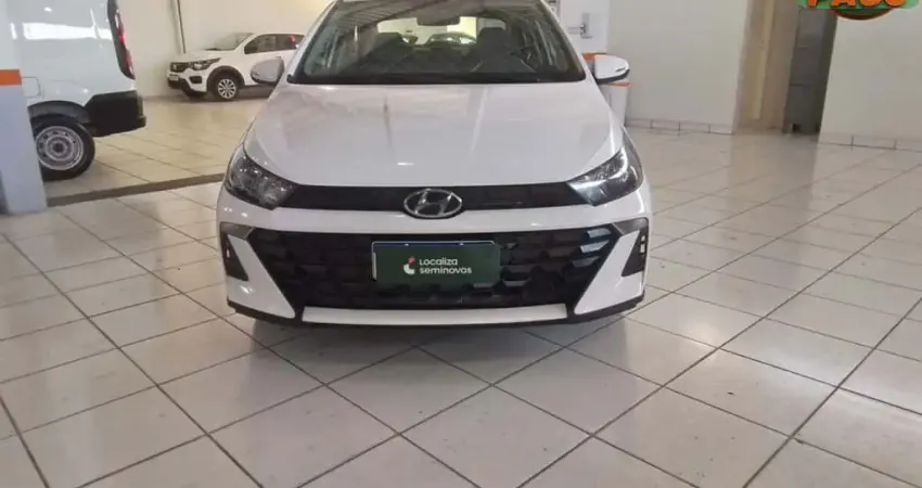 Hyundai Hb20s 2024 1.0 12v flex comfort manual