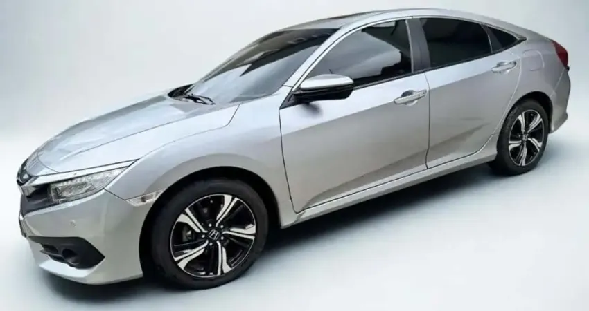 Honda Civic TOURING CVT - Prata - 2019/2019