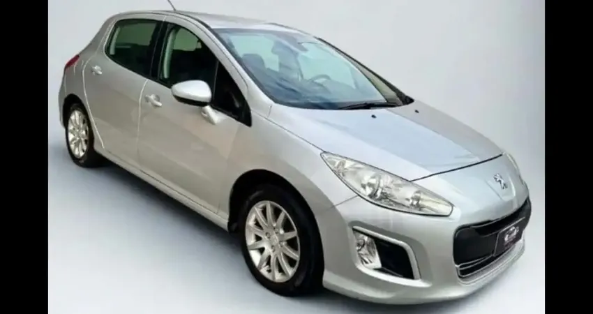 Peugeot 308 Allure 1.6 Flex 16V 5p Mec.  - Prata - 2012/2013