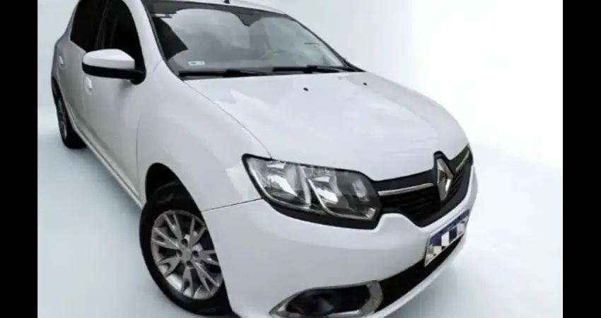 Renault Sandero Expression Flex 1.6 16V 5p  - Branca - 2015/2015