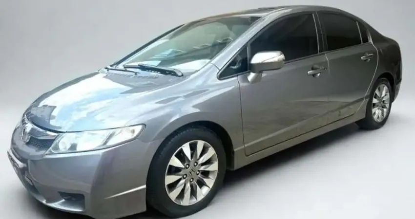 Honda Civic LXL FLEX - Cinza - 2010/2011