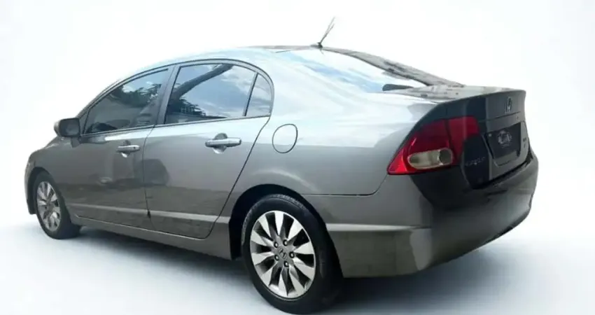 Honda Civic LXL FLEX - Cinza - 2010/2011
