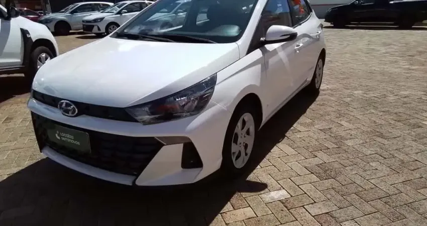 Hyundai Hb20 2025 1.0 12v flex comfort plus manual