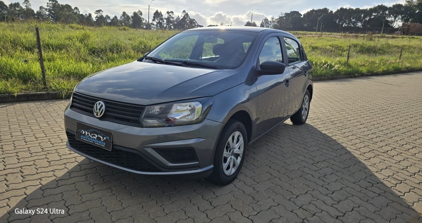 GOL 1.0  12V ANO 2022 CINZA ESCURO COMPLETO, CARRO MUITO CONSERVADO
