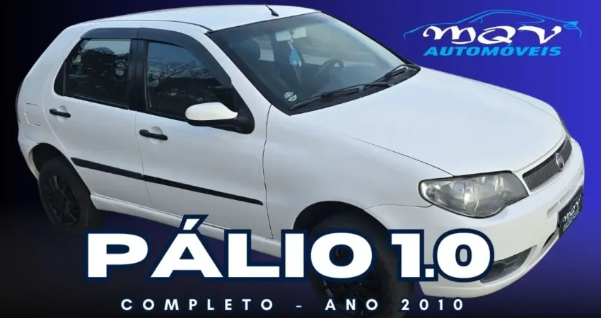 FIAT PÁLIO 1.0 CELEBRATION ECONOMY BRANCO ANO 2010 COMPLETO