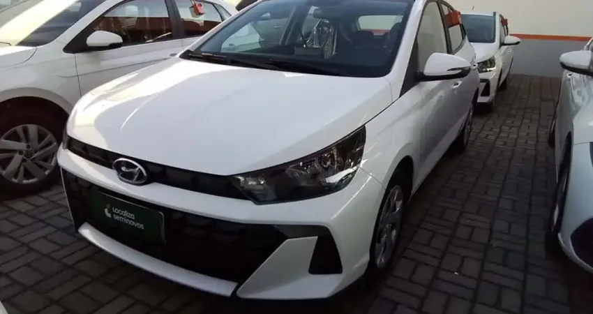 Hyundai Hb20 2024 1.0 12v flex comfort plus manual