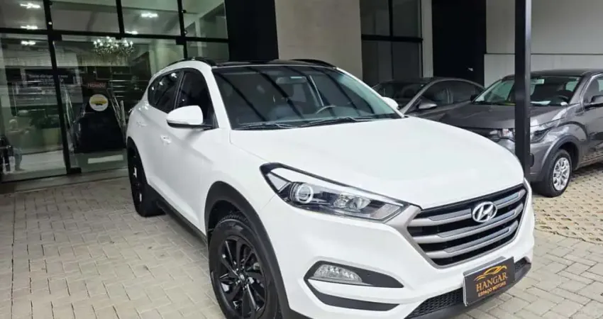 Hyundai Tucson GLS 1.6 Turbo 16V Aut.  - Branca - 2018/2019