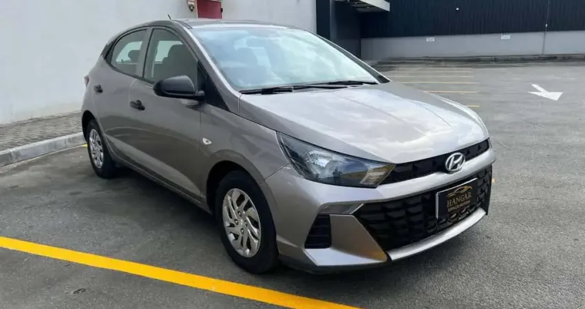 Hyundai HB20 Sense 1.0 Flex 12V Mec. - Prata - 2023/2024