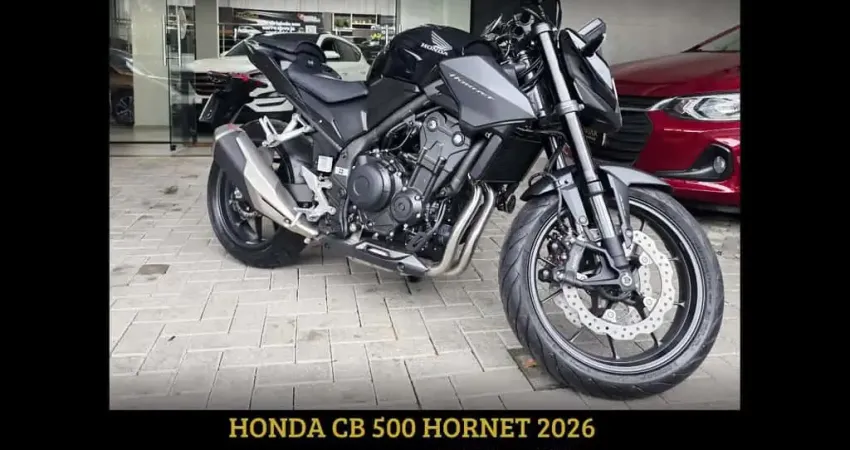 Honda CB 500 CB 500 HORNET - Preta - 2025/2026