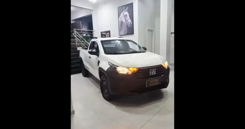 Fiat Strada Endurance 1.4 Flex 8V CS Plus  - Branca - 2023/2023